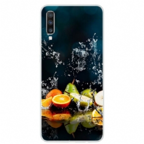 Kryt Samsung Galaxy A70 Citrus Splash