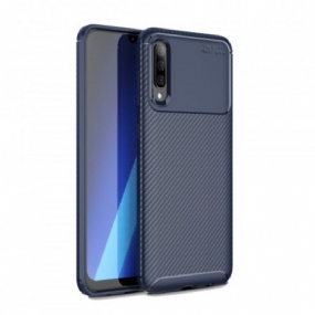 Kryt Samsung Galaxy A70 Flexibilná Textúra Uhlíkových Vlákien