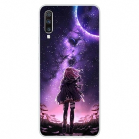 Kryt Samsung Galaxy A70 Magický Spln