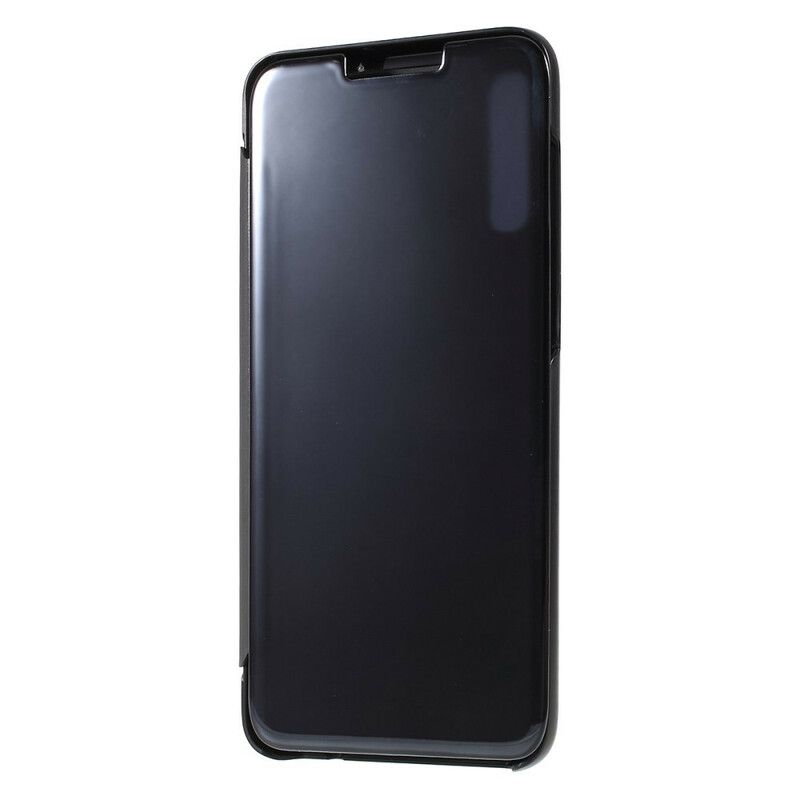 Kryt Samsung Galaxy A70 Zrkadlový A Kožený Efekt