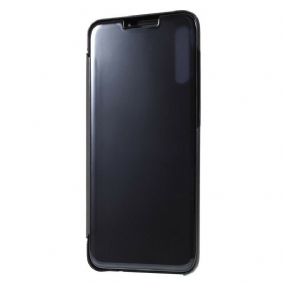 Kryt Samsung Galaxy A70 Zrkadlový A Kožený Efekt