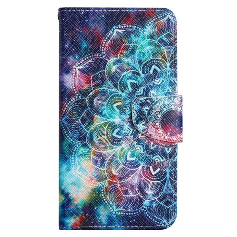 Kožené Puzdro Xiaomi 12T / 12T Pro Okázalá Strappy Mandala