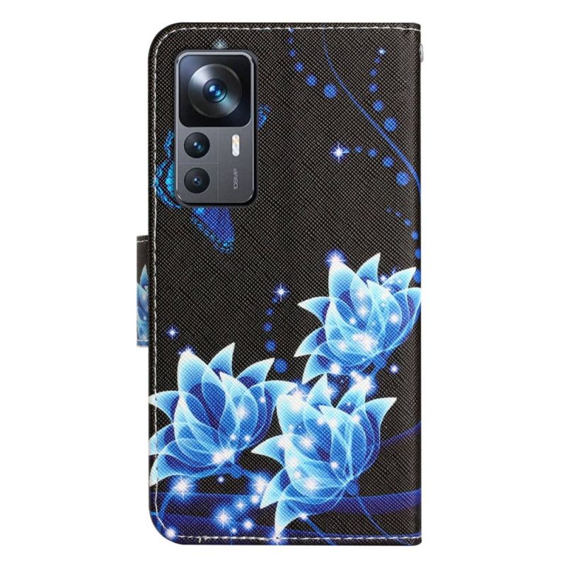 Kožené Puzdro Xiaomi 12T / 12T Pro Strappy Moth