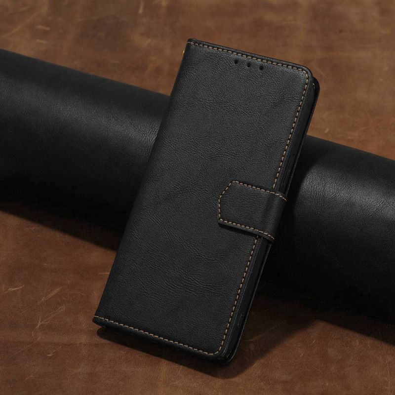 Peňaženkový Kryt Xiaomi 12T / 12T Pro Couture Leather Effect