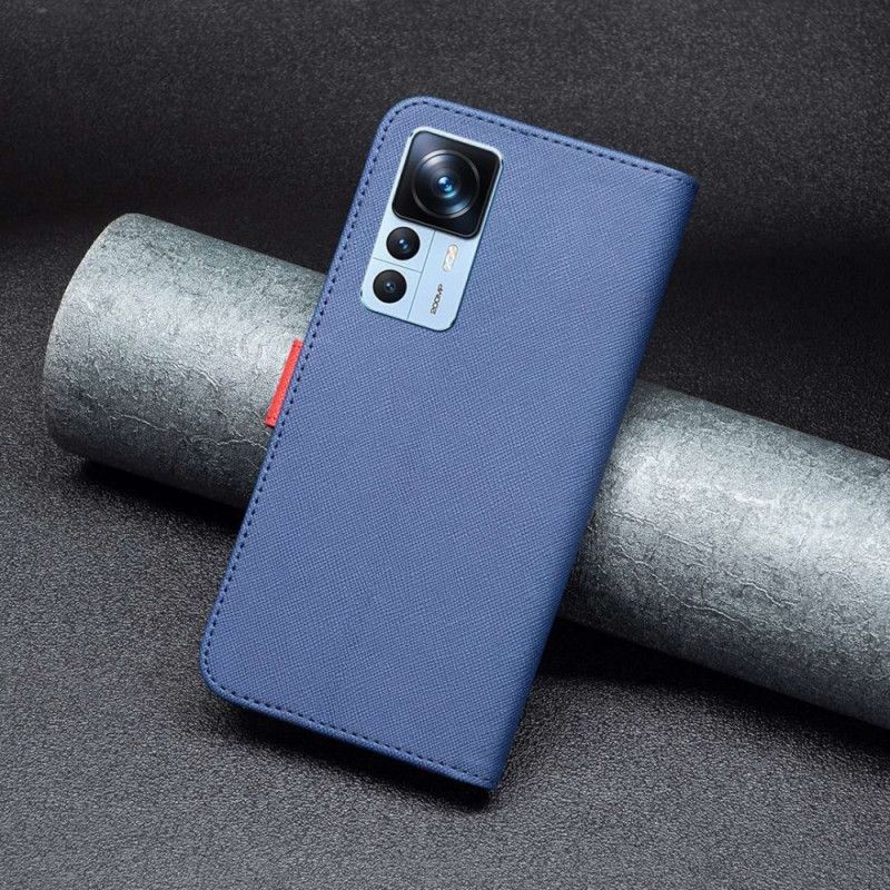 Peňaženkový Kryt Xiaomi 12T / 12T Pro Dvojfarebná Farba Binfen