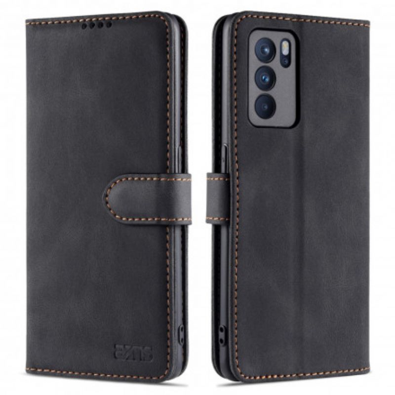 Kožené Puzdro Oppo Reno 6 5G Azns Leather Effect Couture