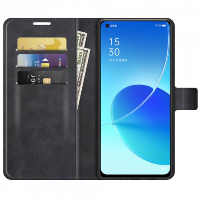 Kožené Puzdro Oppo Reno 6 5G Slim Extreme Leather Effect