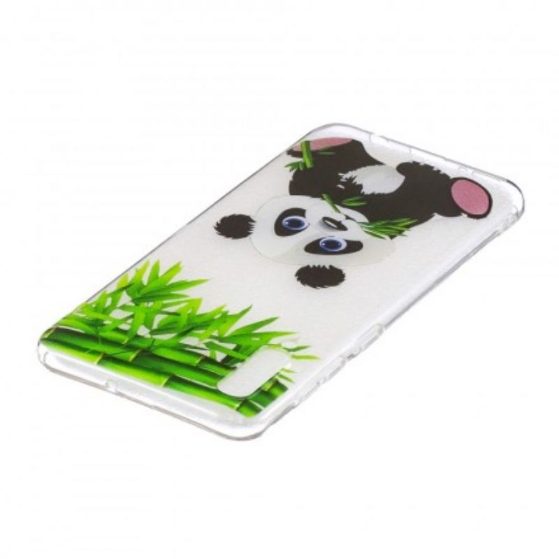 Kryt Samsung Galaxy A50 Bezšvové Panda Eat