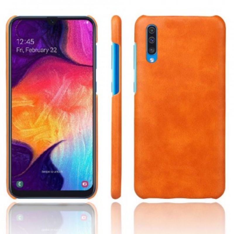 Kryt Samsung Galaxy A50 Litchi Performance Leather Effect