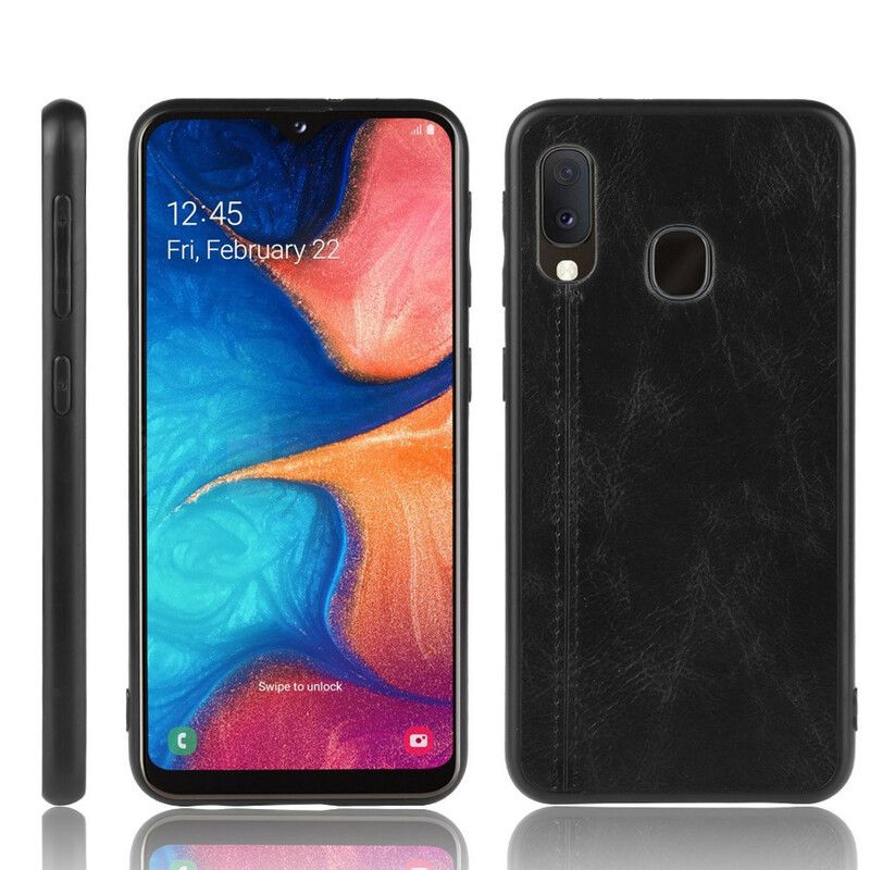 Kryt Samsung Galaxy A20e Couture Leather Effect