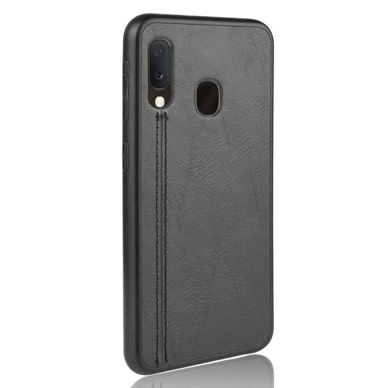 Kryt Samsung Galaxy A20e Couture Leather Effect