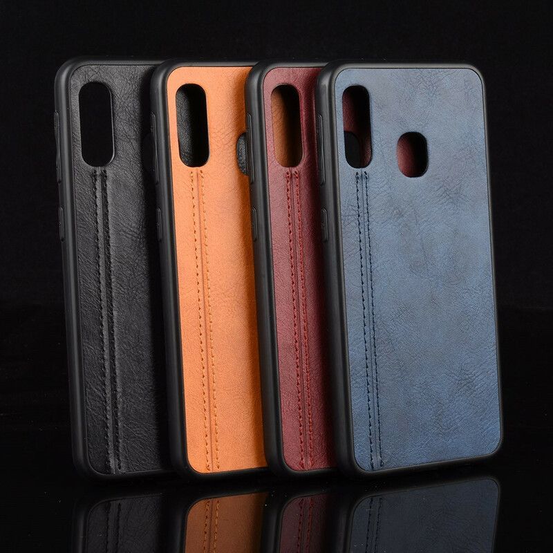 Kryt Samsung Galaxy A20e Couture Leather Effect