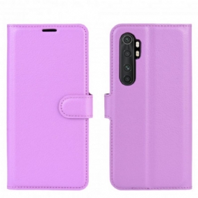 Kožené Puzdro Xiaomi Mi Note 10 Lite Klasická Umelá Koža