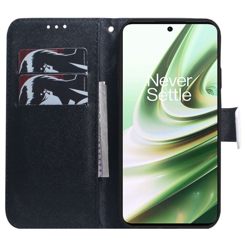 Kožené Puzdro OnePlus Nord 2T 5G Strappy Panda