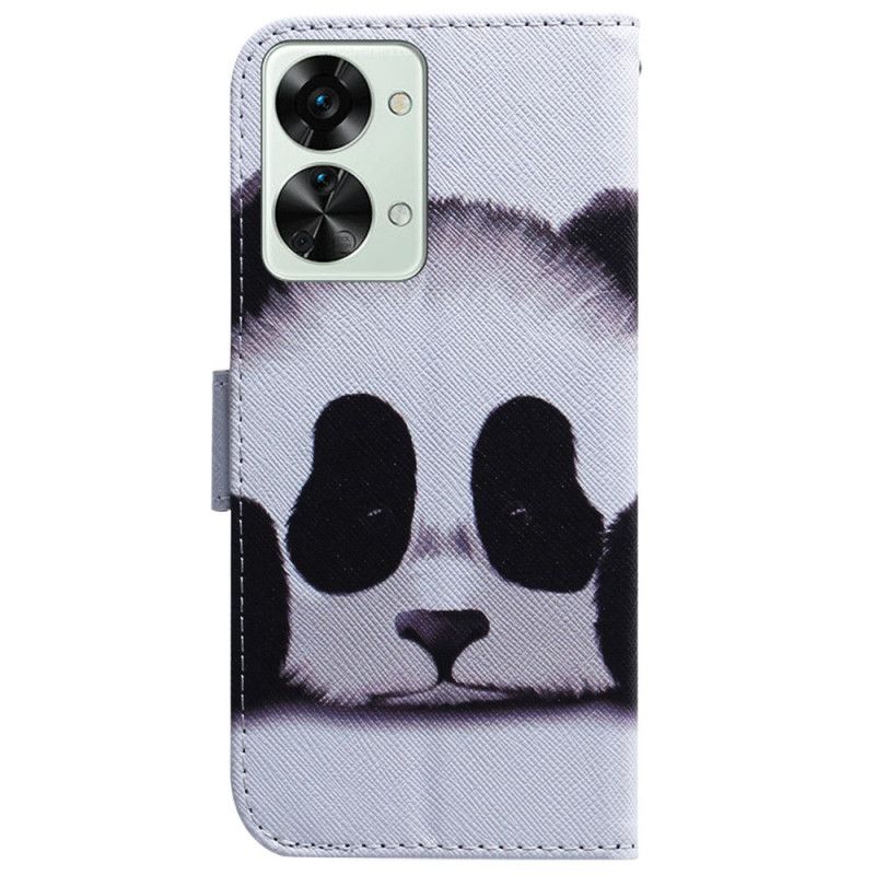 Kožené Puzdro OnePlus Nord 2T 5G Strappy Panda