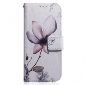 Kožené Puzdro OnePlus Nord 2T 5G Strappy Rose Flower