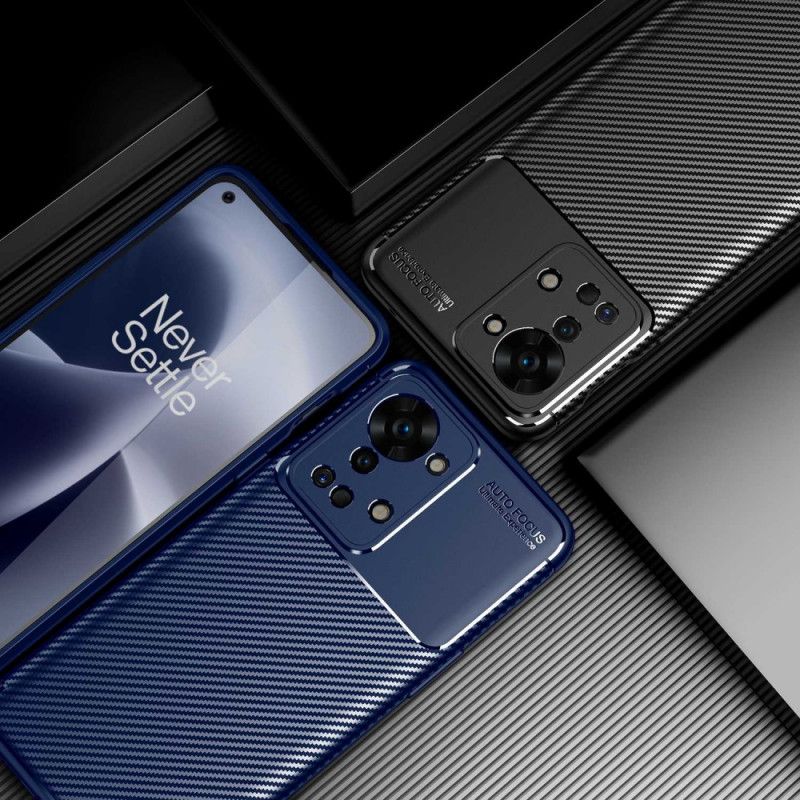 Kryt OnePlus Nord 2T 5G Flexibilné Uhlíkové Vlákno