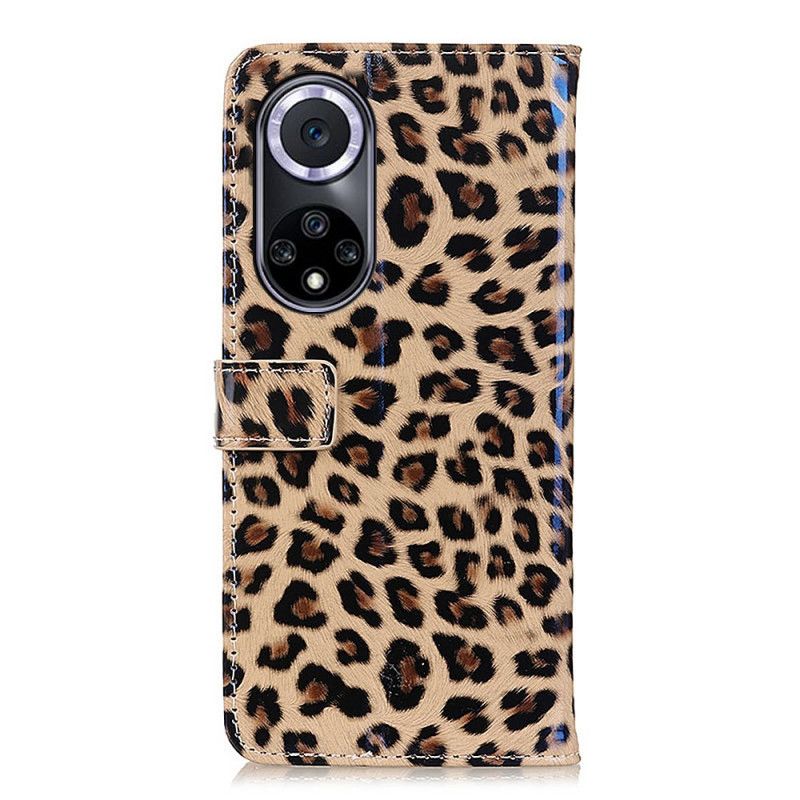 Peňaženkový Kryt Honor 50 Obyčajný Leopard