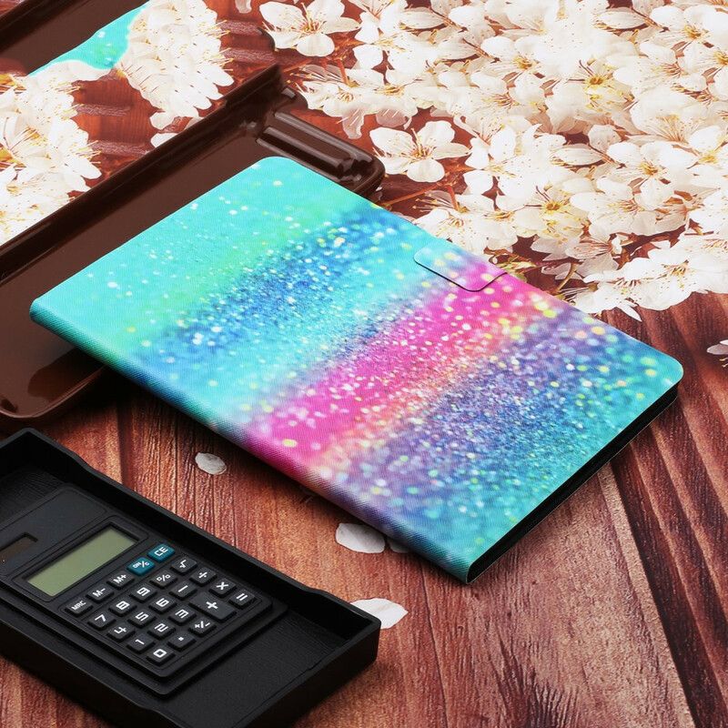 Kožené Puzdro Samsung Galaxy Tab S6 Lite Flitrový Prvok