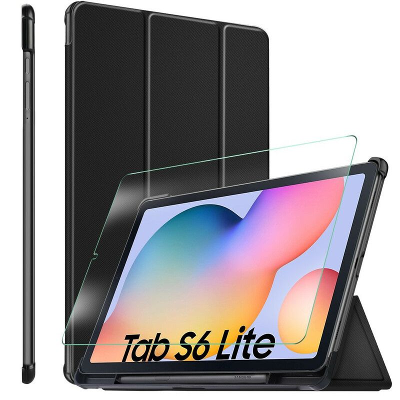 Kryt Samsung Galaxy Tab S6 Lite Zosilnené Rohy Tri Fold