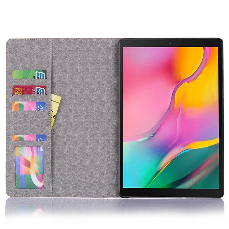 Peňaženkové Kožené Puzdro Samsung Galaxy Tab S6 Lite Ročník Karty