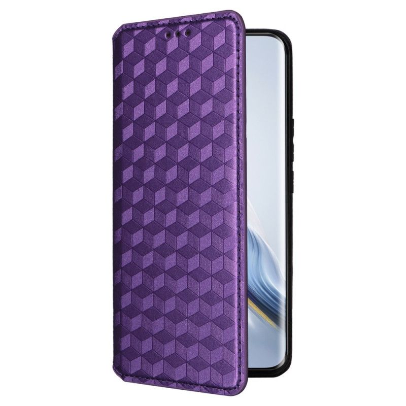 Kožené Puzdro Honor Magic 6 Pro 3d Kocky