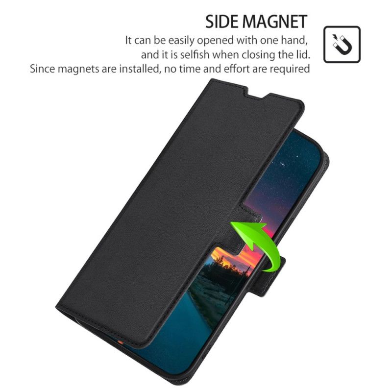 Kožené Puzdro Honor Magic 6 Pro Kryt Na Mobil Jemná Dvojitá Spona