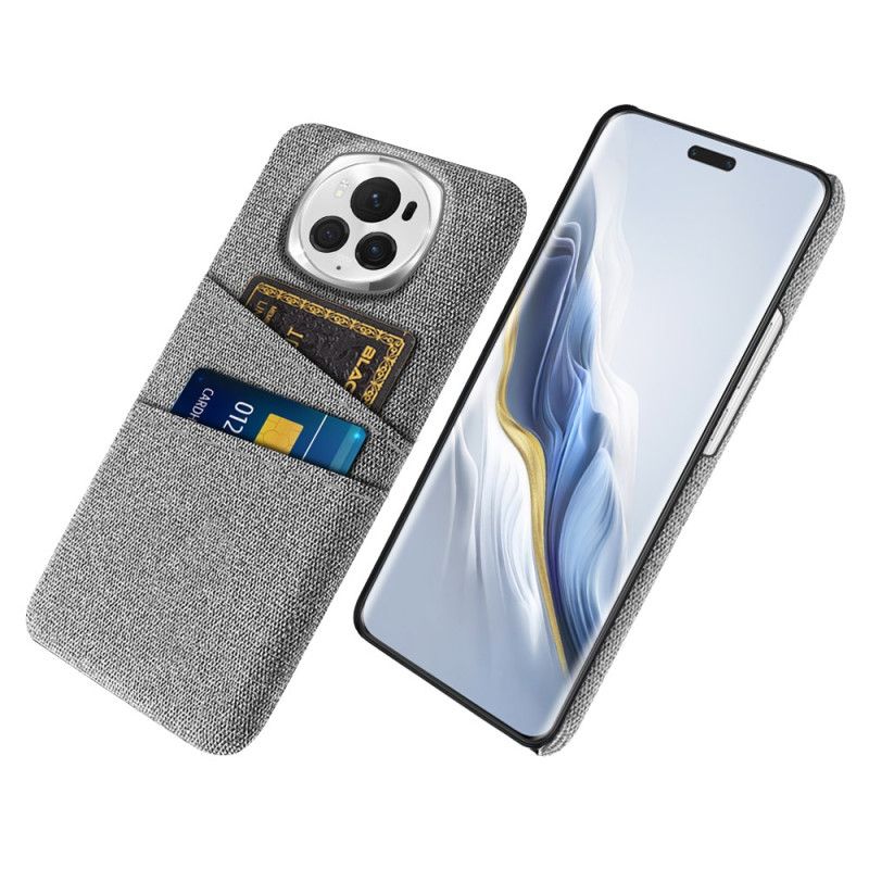 Kryt Honor Magic 6 Pro Kryt Na Mobil Fabric Double Card Holder