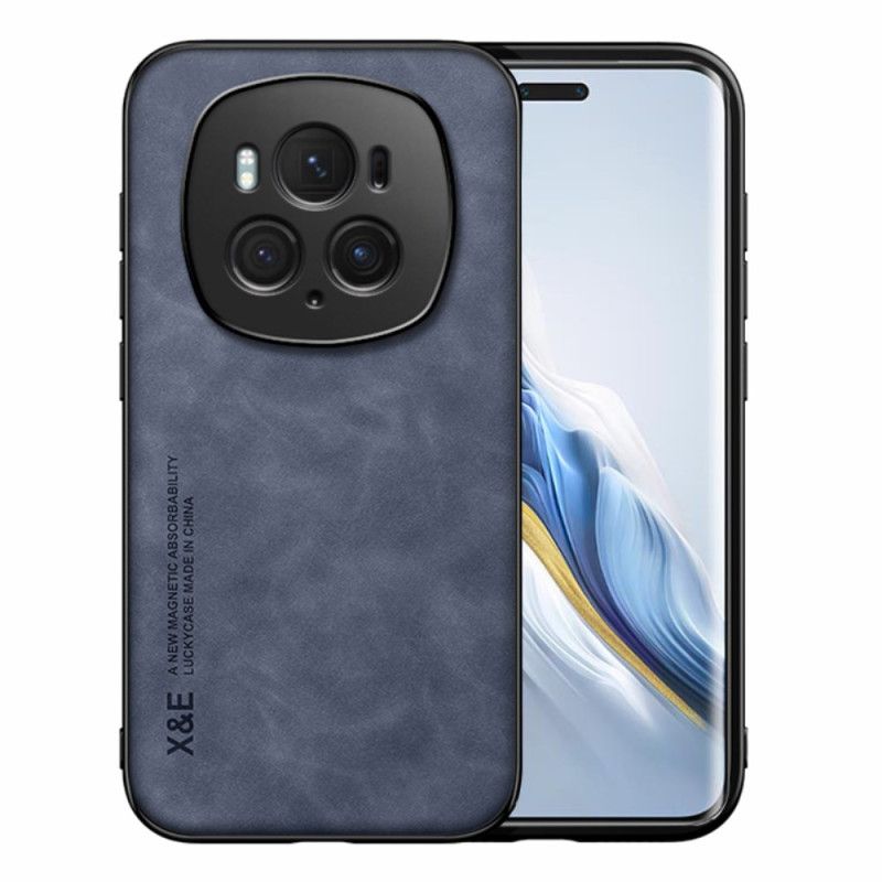 Kryt Honor Magic 6 Pro Kryt Na Mobil Kožený Efekt X&e