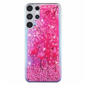 Kryt Samsung Galaxy S21 Ultra 5G Flamingo Flitre