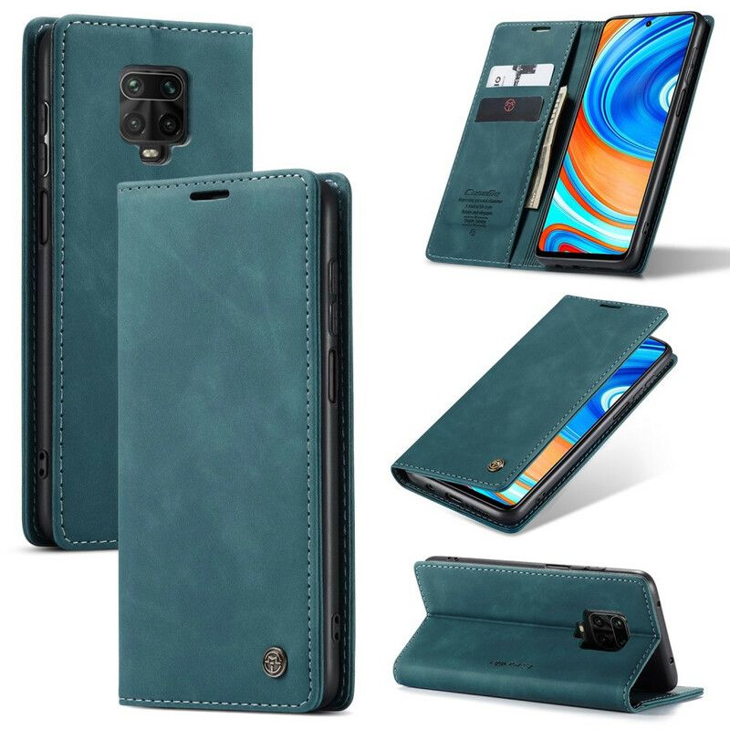 Flipové Puzdro Xiaomi Redmi Note 9S / 9 Pro Kožené Puzdro Caseme Umelá Koža