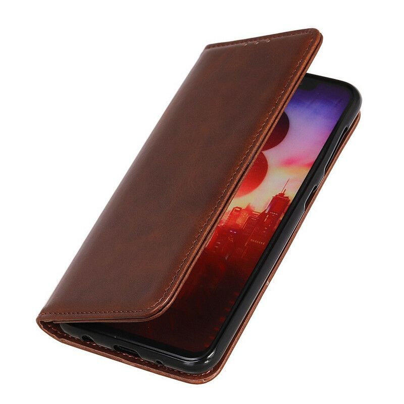 Flipové Puzdro Xiaomi Redmi Note 9S / 9 Pro Kožené Puzdro Elegancia Štiepaná Koža