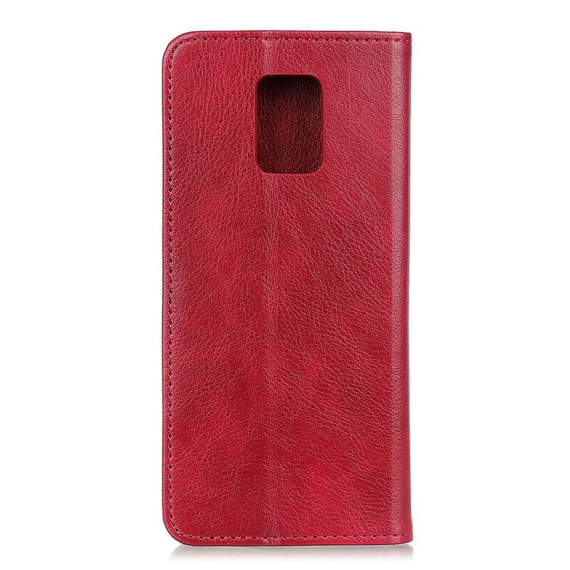 Flipové Puzdro Xiaomi Redmi Note 9S / 9 Pro Kožené Puzdro Elegancia Štiepaná Koža