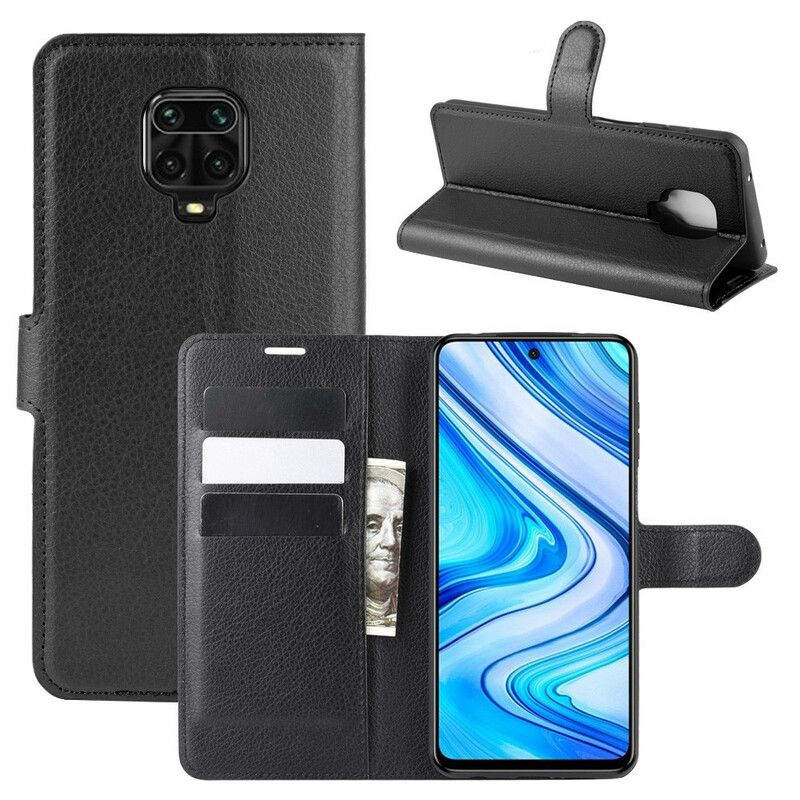 Kožené Puzdro Xiaomi Redmi Note 9S / 9 Pro Klasická Umelá Koža