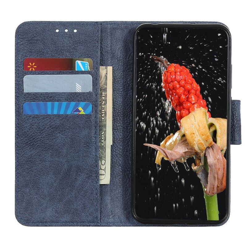 Kožené Puzdro Xiaomi Redmi Note 9S / 9 Pro Litchi Ultra Faux Leather