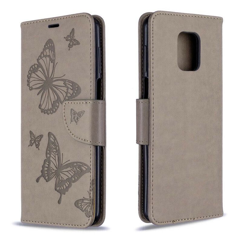 Kožené Puzdro Xiaomi Redmi Note 9S / 9 Pro Tangá Butterflies