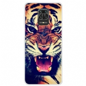 Kryt Xiaomi Redmi Note 9S / 9 Pro Predný Tiger