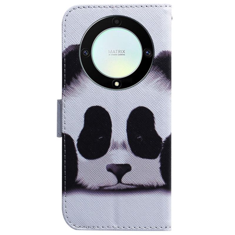 Kožené Puzdro Honor Magic 5 Lite Strappy Panda