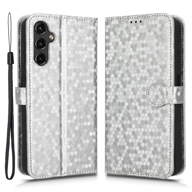 Flipové Puzdro Samsung Galaxy A14 / A14 5G 3d Pattern Strappy