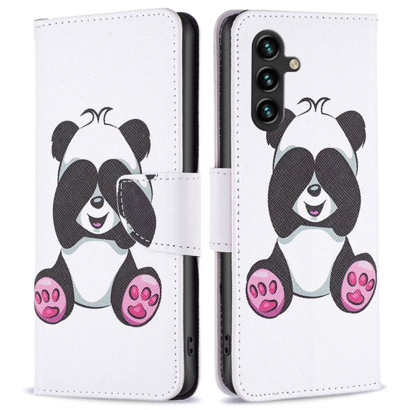 Flipové Puzdro Samsung Galaxy A14 / A14 5G Panda