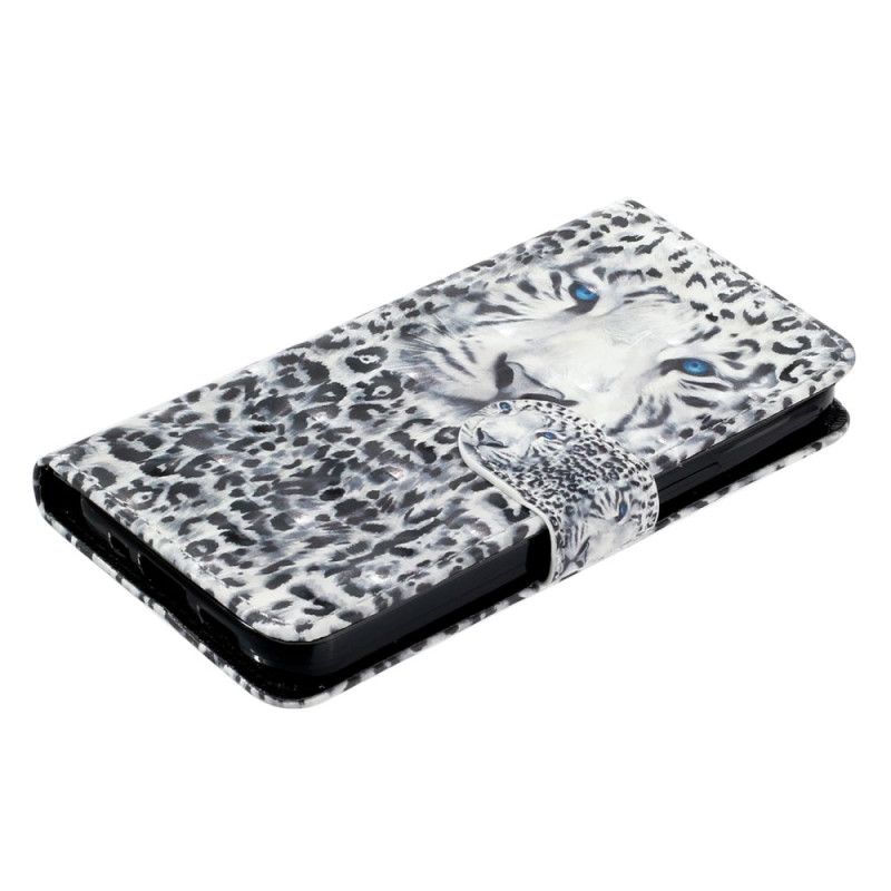 Kožené Puzdro Samsung Galaxy A14 / A14 5G Strappy Leopard