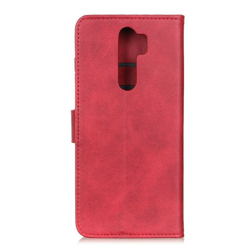 Flipové Puzdro Xiaomi Redmi 9 Efekt Retro Matnej Kože