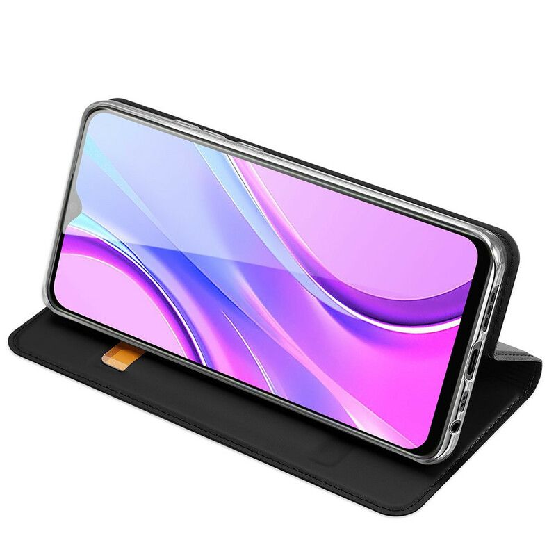 Flipové Puzdro Xiaomi Redmi 9 Kožené Puzdro Skin Pro Dux Ducis