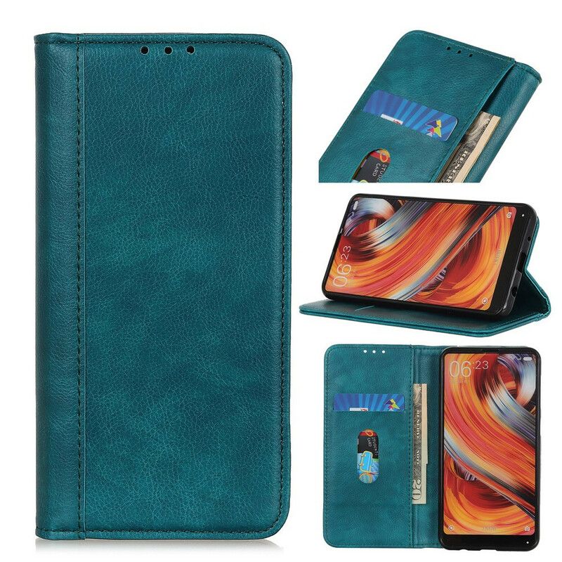 Flipové Puzdro Xiaomi Redmi 9 Kožené Puzdro Verzia Litchi Split Leather