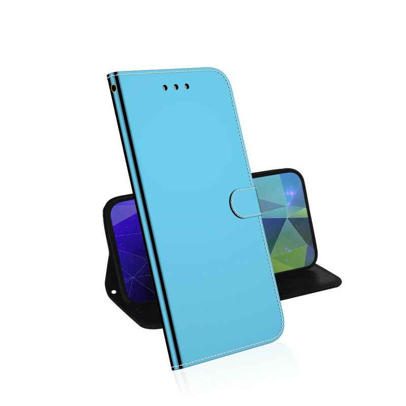 Kožené Puzdro Xiaomi Redmi 9 Kryt Na Zrkadlo Z Umelej Kože