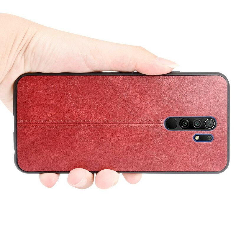 Kryt Xiaomi Redmi 9 Couture Leather Effect