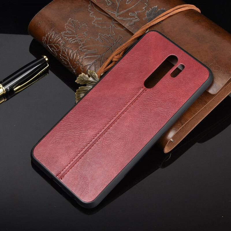 Kryt Xiaomi Redmi 9 Couture Leather Effect