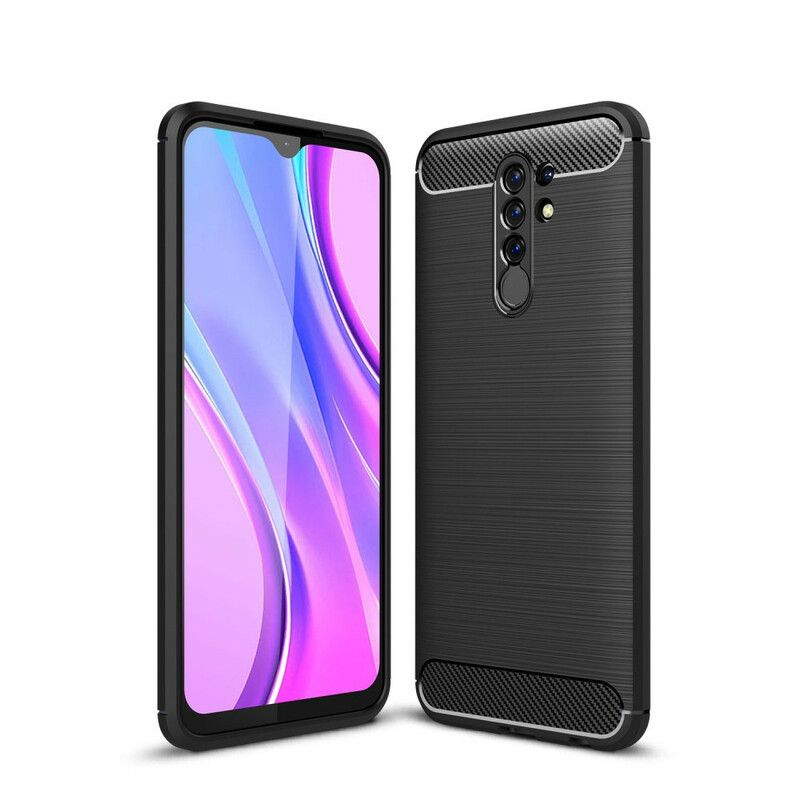 Kryt Xiaomi Redmi 9 Kartáčované Uhlíkové Vlákno