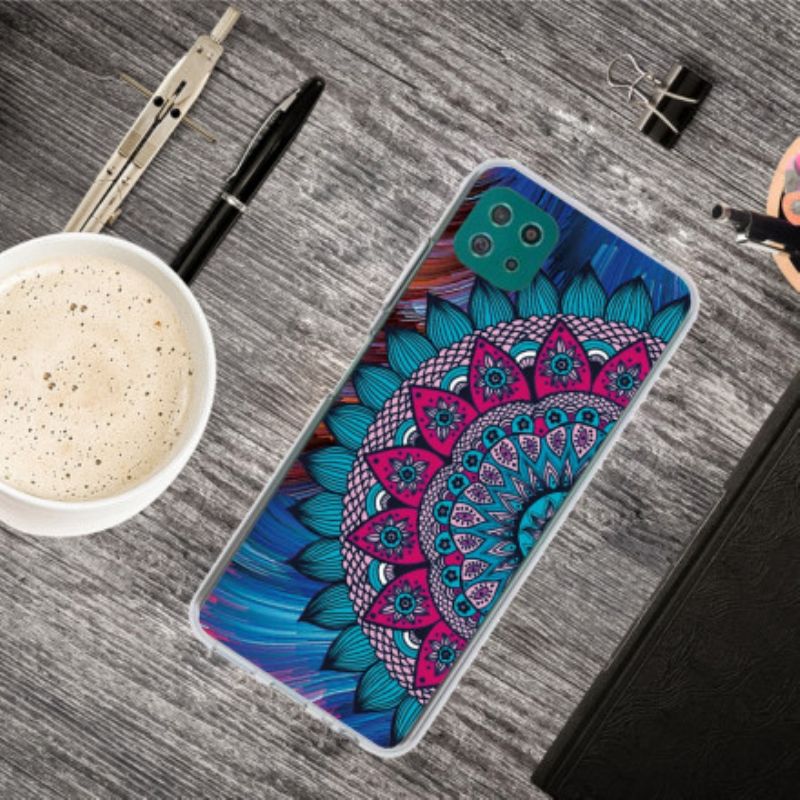 Kryt Samsung Galaxy A22 5G Farebná Mandala