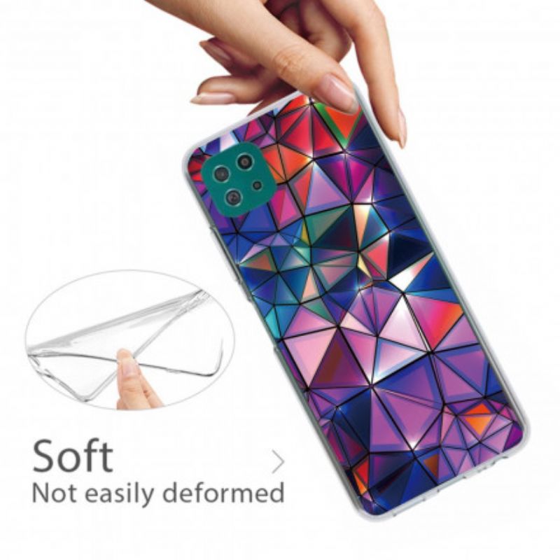 Kryt Samsung Galaxy A22 5G Flexibilná Geometria